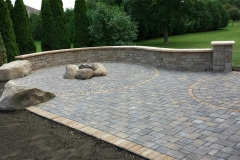 Patio, Seating Wall - Turf and Landscaping, Inc